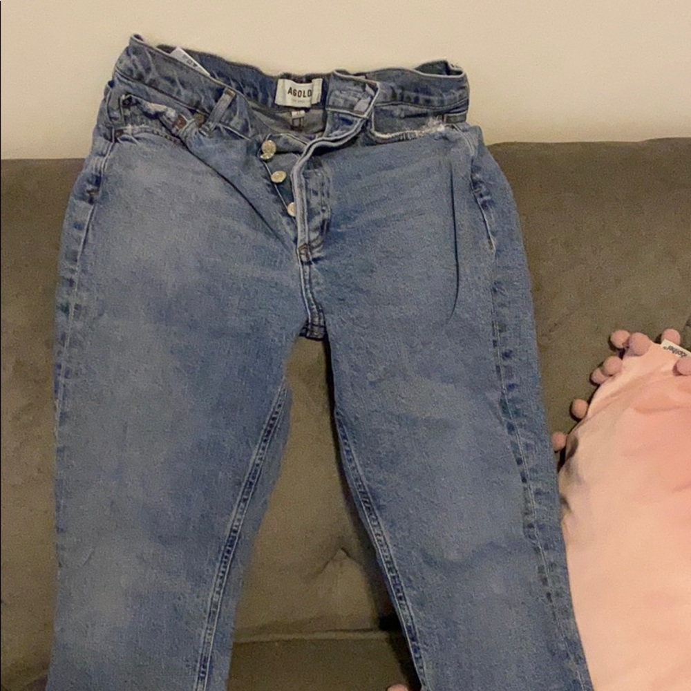 Like new Agolde denim jeans.